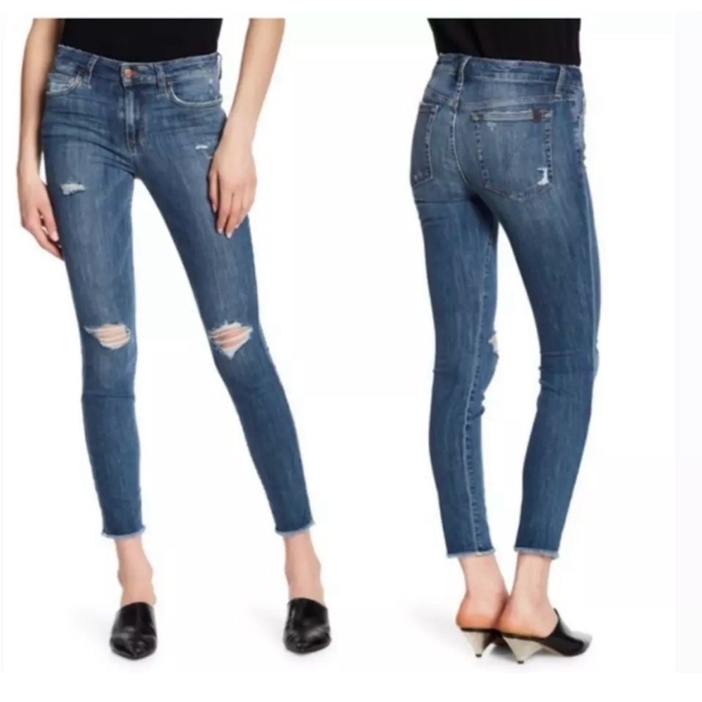 New Nordstrom Joe’s Jeans Ava Distressed Skinny Size 29 (8)